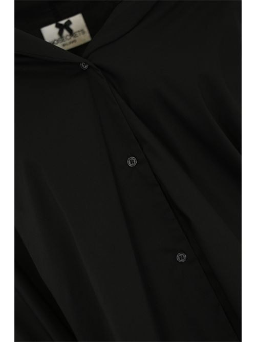 Camicia con spalla fuori Nero NO SECRETS | 251NS055LIQUIRIZIA